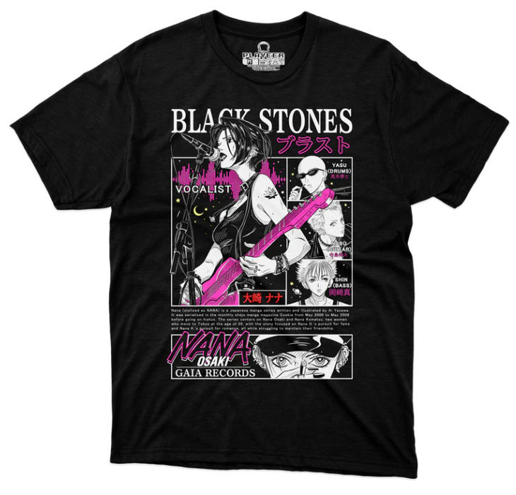 Playera Black Stones