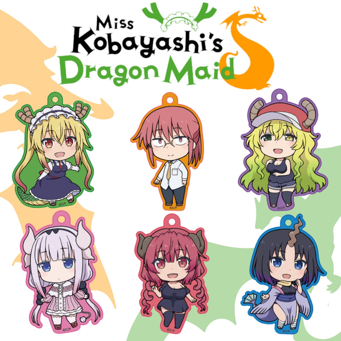 Gashapon llaveros Kobayashi´s Maid Dragon