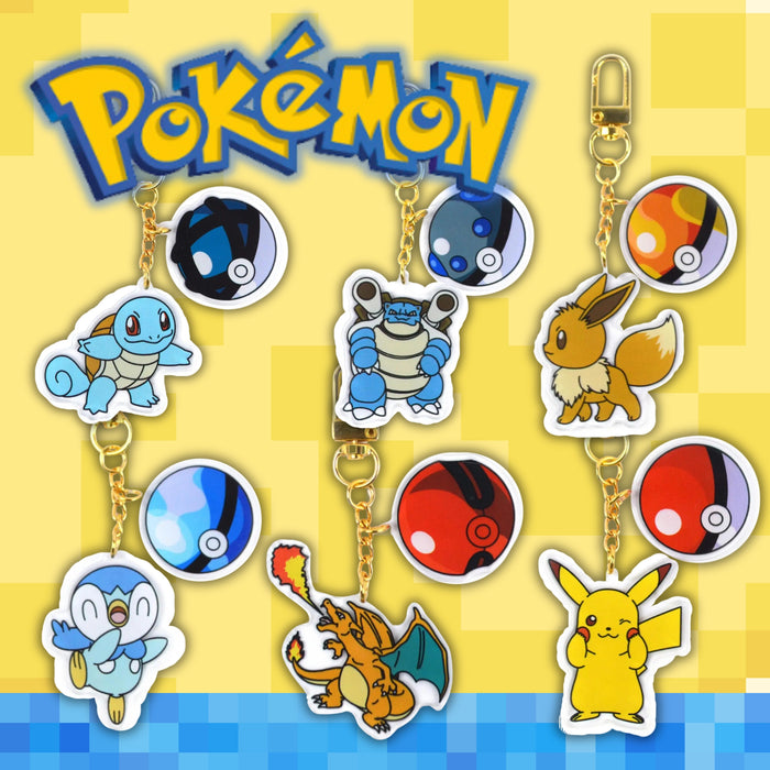 Gashapon llaveros Pokemon