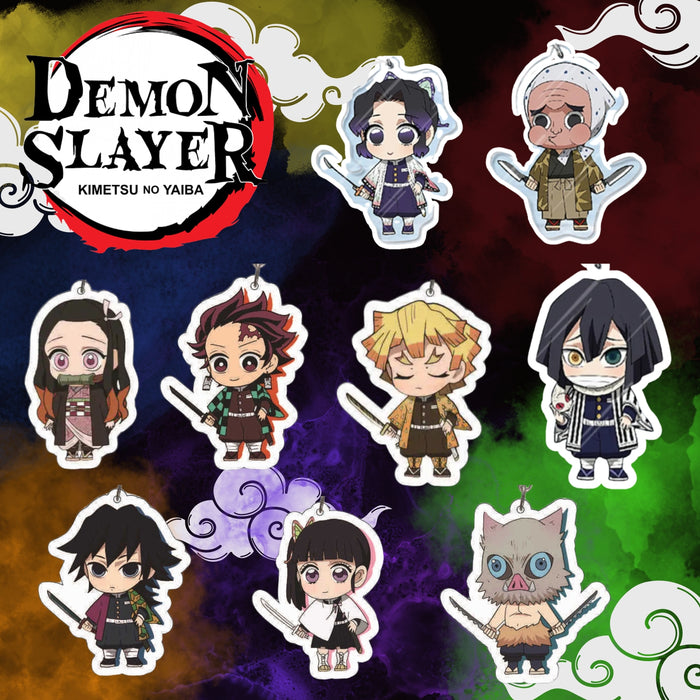 Gashapon llaveros Demon Slayer