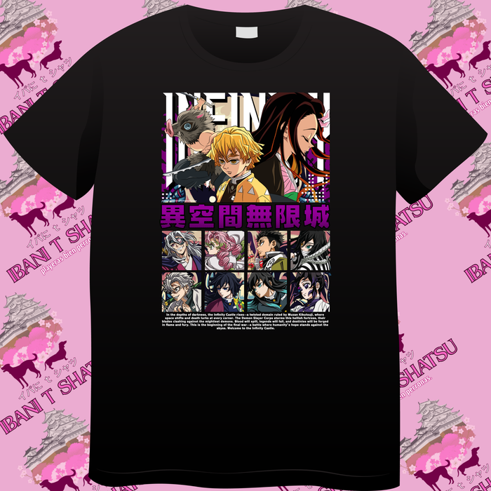 Playera Demon Slayer Zenitsu Y Pliares