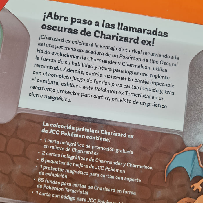 Pókemon TCG Biister CHARIZARD EX! (INGLES)