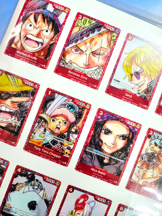 One piece TCG! Carpeta deluxe edición One piece RED