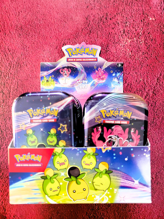 (INGLES) Pokémon TCG: Minilata Destinos de Paldea Escarlata y Violeta (INGLES)