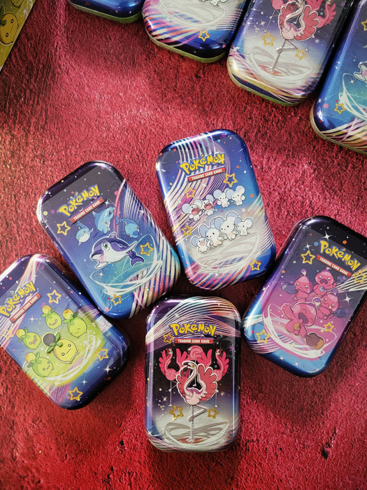 (INGLES) Pokémon TCG: Minilata Destinos de Paldea Escarlata y Violeta (INGLES)