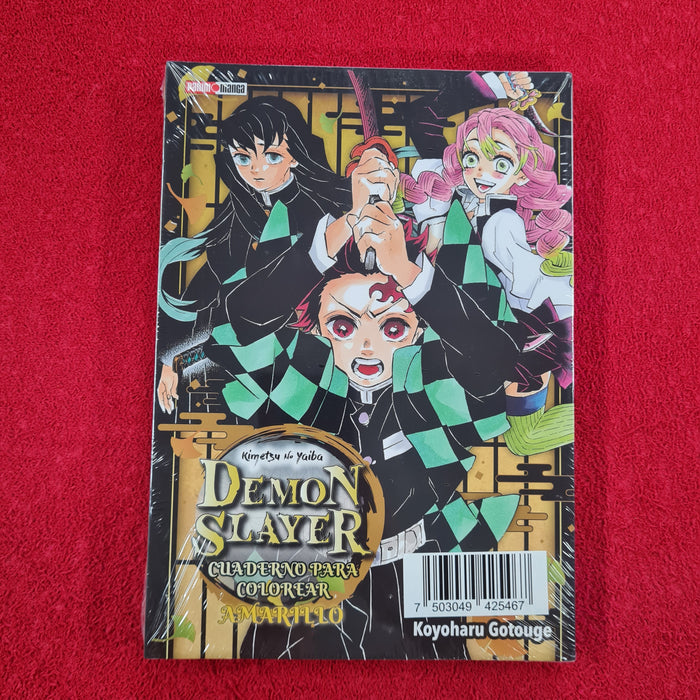 DEMON SLAYER CUADERNO PARA COLOREAR PACK #02 (1-5)