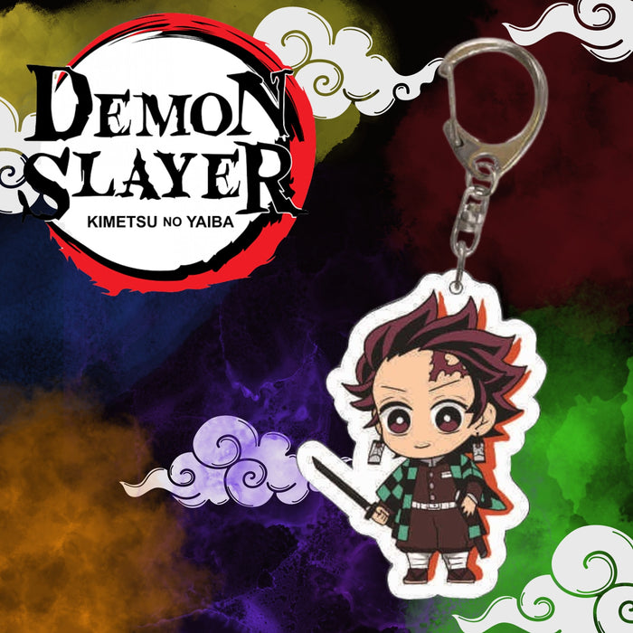 Gashapon llaveros Demon Slayer