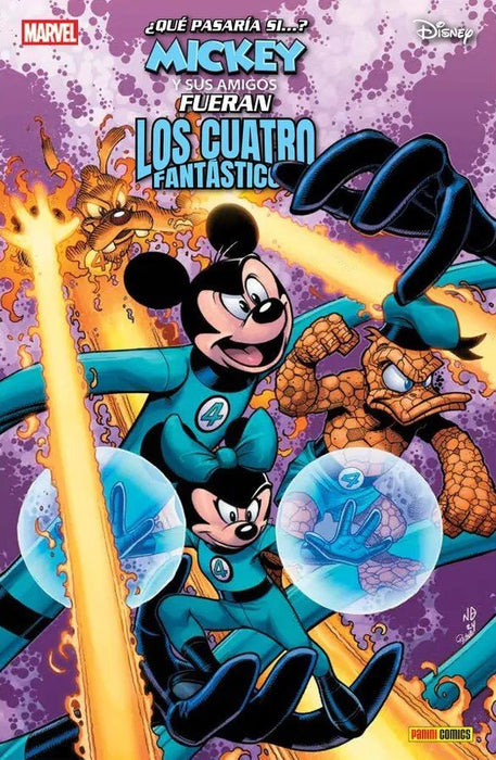 ¿Qué pasaría si...? Mickey y sus amigos fueran Los Cuatro Fantásticos