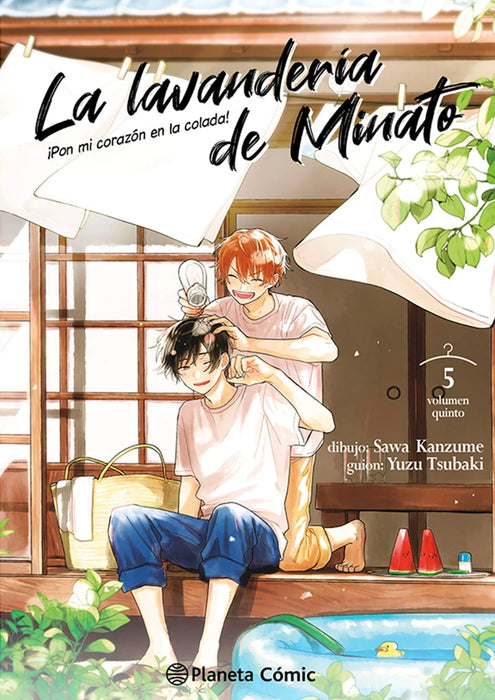 La lavandería de Minato 05: ¡Pon mi corazón en la colada!