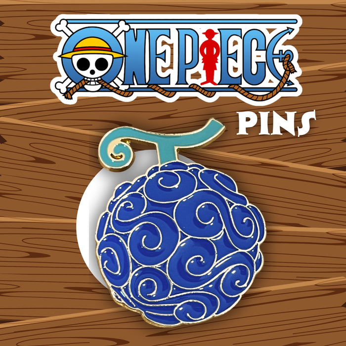 Gashapon Pines Metal Frutas del diablo