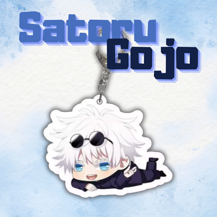Gashapon llaveros Gojo Satoru