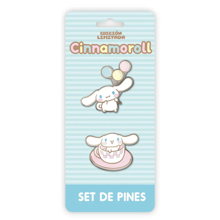Set de Pines Metalicos de Cinnamonroll
