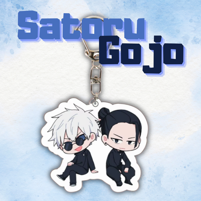 Gashapon llaveros Gojo Satoru