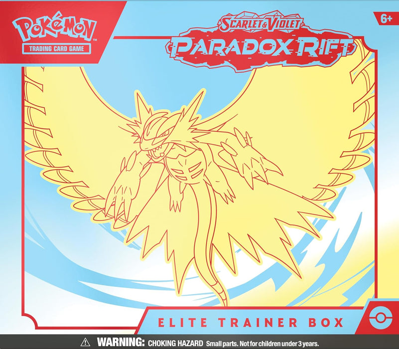 (INGLES) Pókemon TCG Set Elite Trainer Box Scarlet & Violet (PARADOX RIFT) Roaring Moon (INGLES)