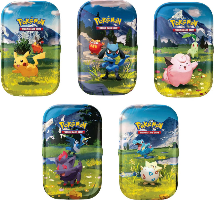 Pókemon TCG: Mega Evolutions 3 Mini Tin Ascenso Heroico ESPAÑOL