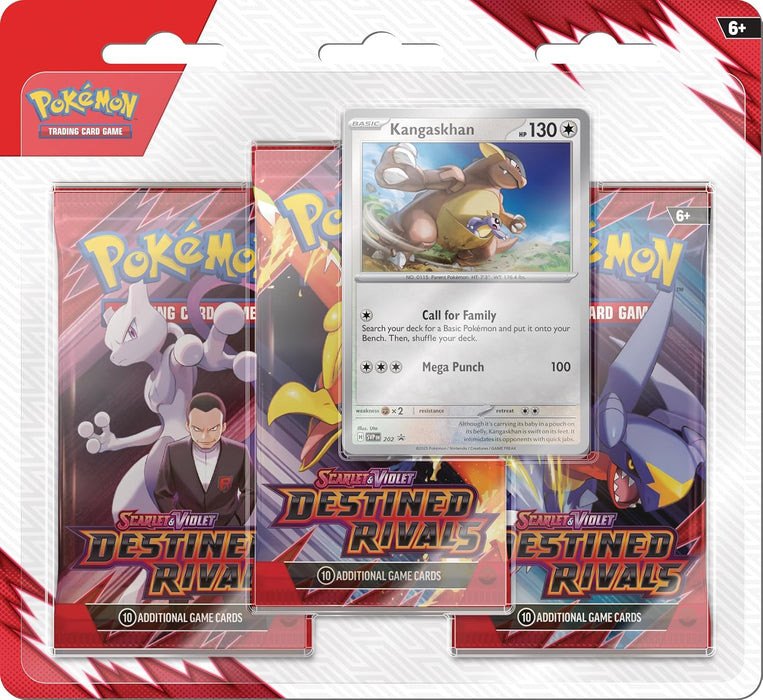 PRE-VENTA Pokémon TCG: DESTINED RIVALS BLISTER 3PZ