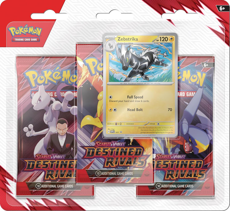 PRE-VENTA Pokémon TCG: DESTINED RIVALS BLISTER 3PZ