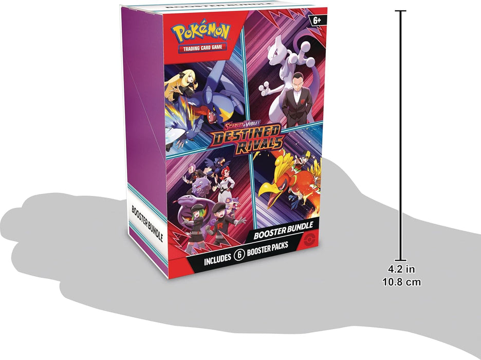 PRE-VENTA Pokémon TCG: DESTINED RIVALS BOOSTER BUNDLE 6PZ