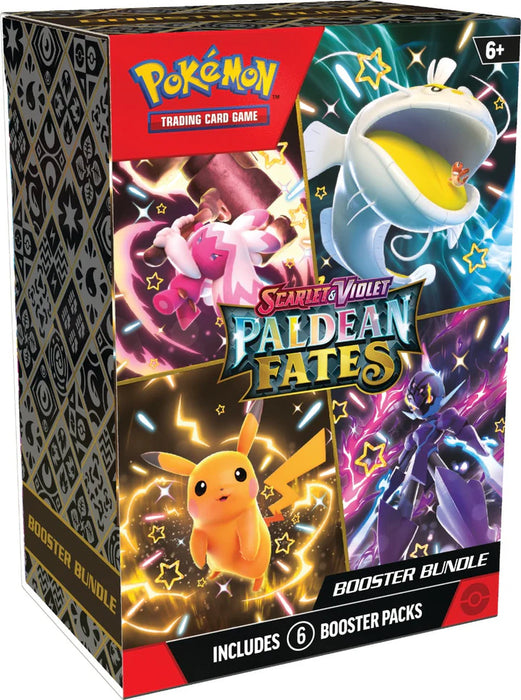 (ingles) Pokémon TCG: Scarlet & Violet-Paldean Fates Booster Bundle (6 Packs) (ingles)