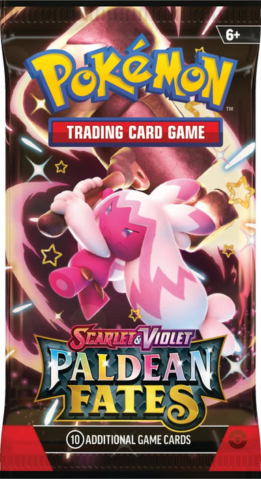 (ingles) Pokémon TCG: Scarlet & Violet-Paldean Fates Booster Bundle (6 Packs) (ingles)