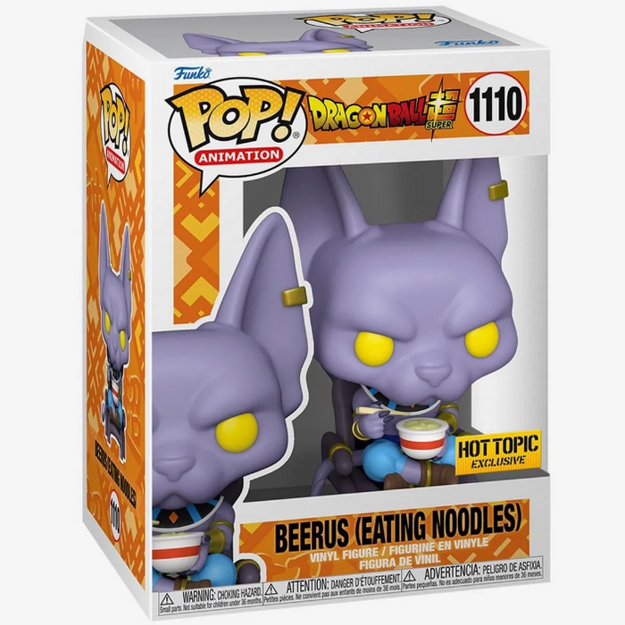 Beerus (Bills) comiendo Funko