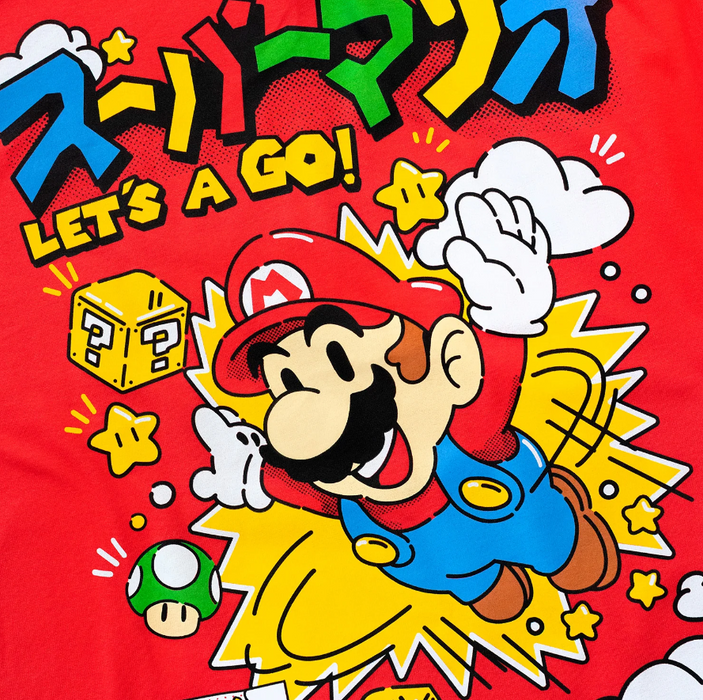 Playera Let´s a Go! (Mario)