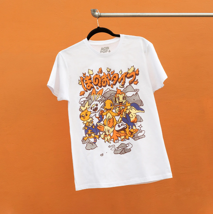 Playera Starters tipo Fuego