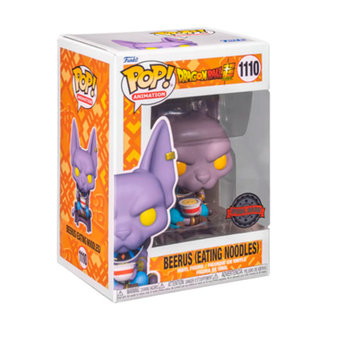 Beerus (Bills) comiendo Funko