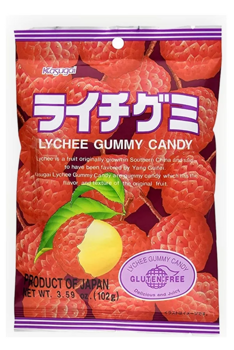 Kasugai Gummy Lychee 1pz