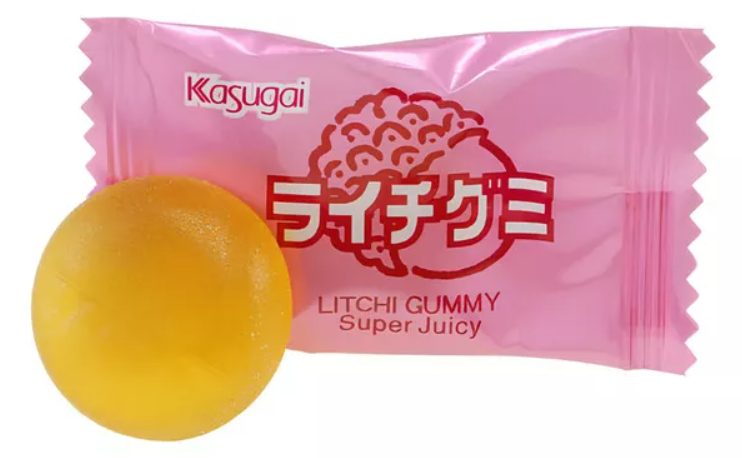 Kasugai Gummy Lychee 1pz