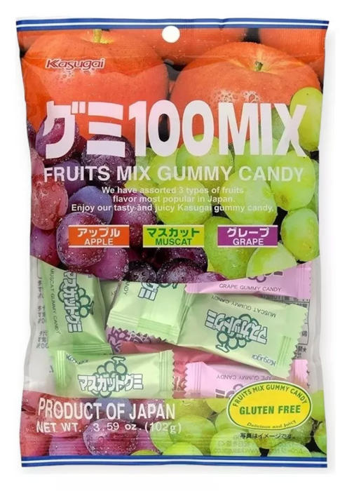 Kasugai Gummy Mix Fruits