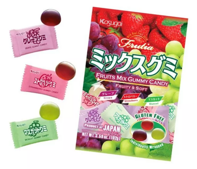 Kasugai Gummy Mix Fruits