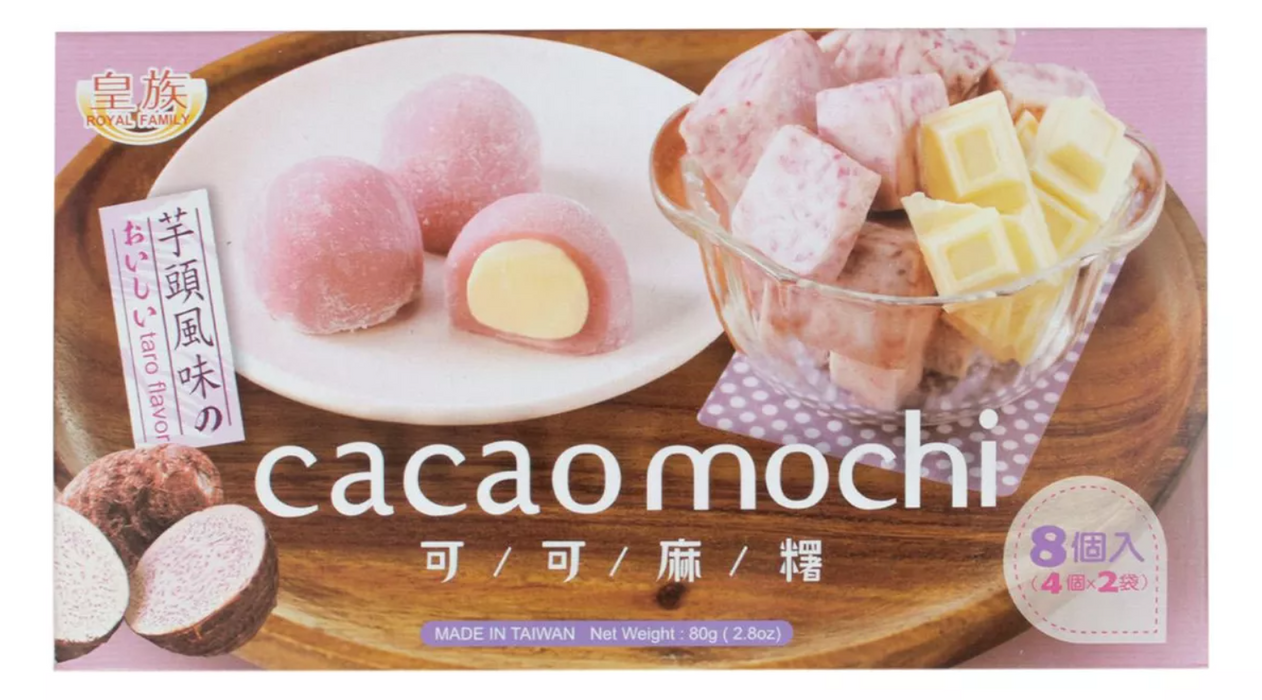 Royal Cacao Mochi Taro 80g