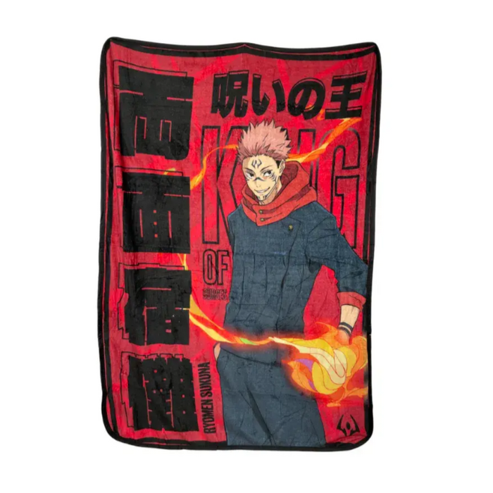 Frazada (Cobija) Sukuna de Jujutsu Kaisen