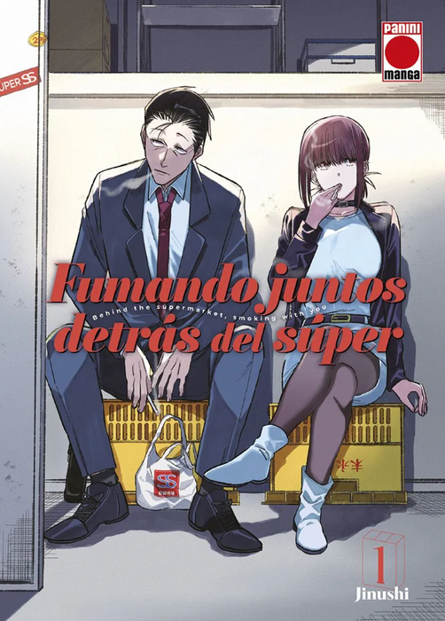 Fumando juntos detrás del súper 01