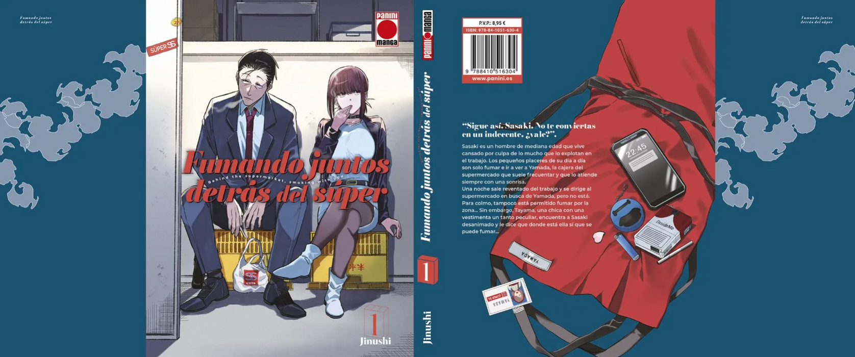 Fumando juntos detrás del súper 01