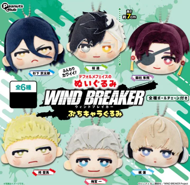Gashapon de Caras Wind Breaker
