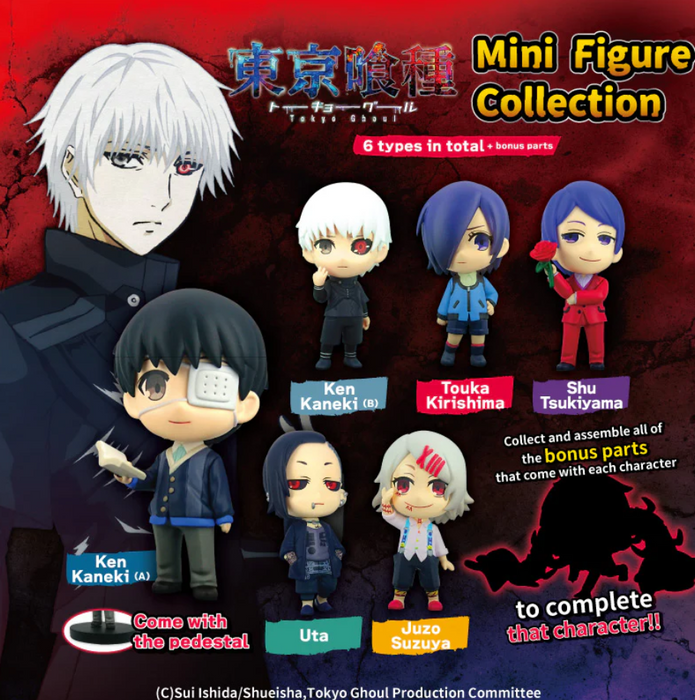 Gashapon de Tokyo Ghoul