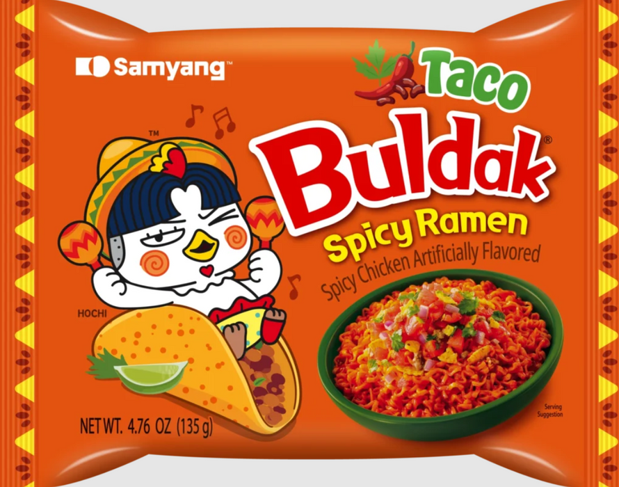 Samyang Ramen Taco