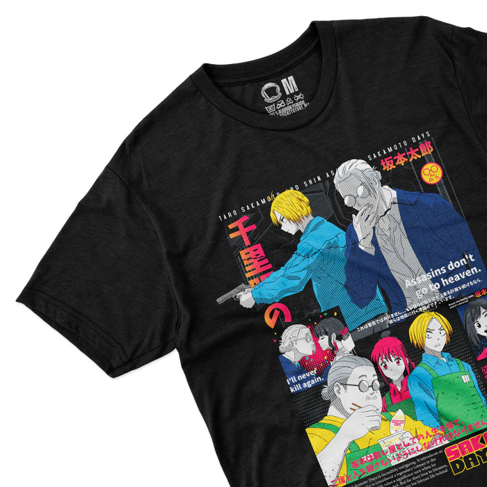 Playera He´ll never kill again (Sakamoto Days)