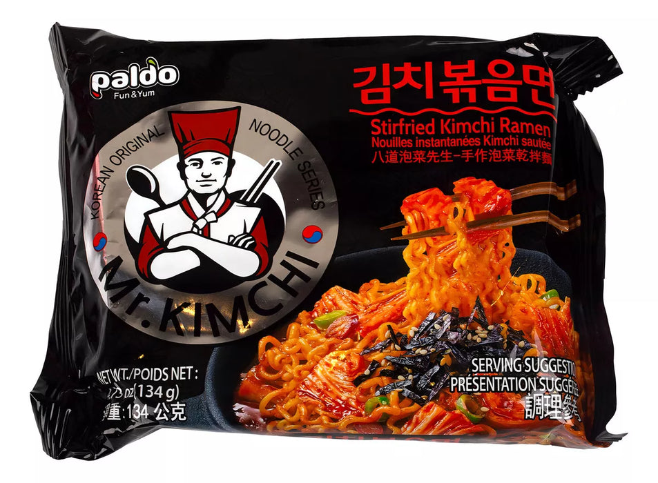 Paldo Mr Kimchi Stir-fried Noodle 134gr