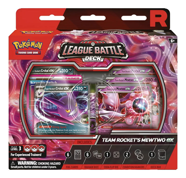 Pokémon TCG:DESTINED RIVALS MEWTWO LEAGUE BATTLE (INGLES)