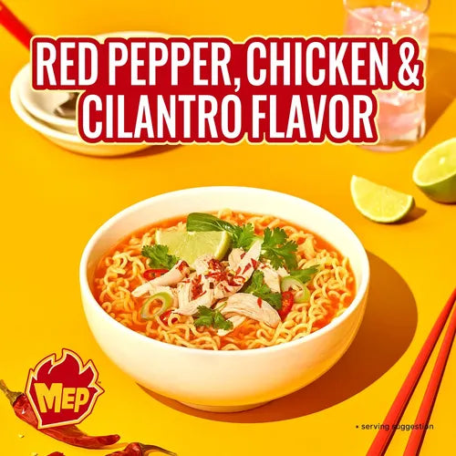 Samyang Mep Pollo cilantro