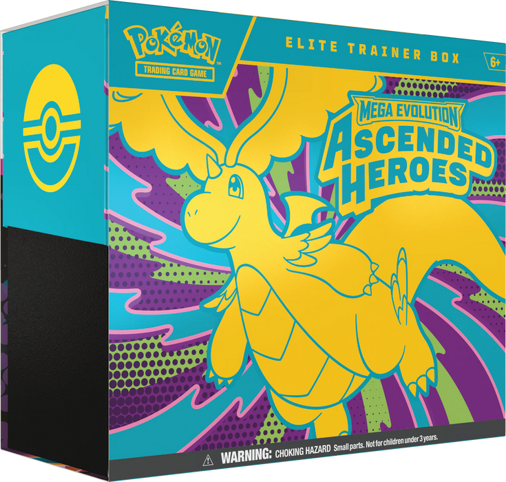 Pókemon TCG: Mega Evolutions 3 ETB ASCENDED HEROES