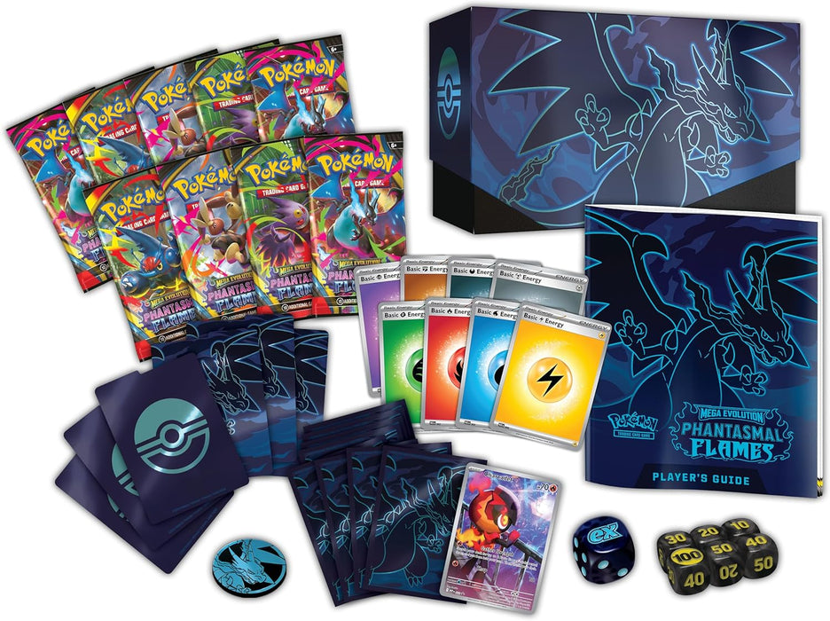 Pókemon TCG: Mega Evolutions 2 Phantasmal Flames! Elite Trainer Box (ingles)