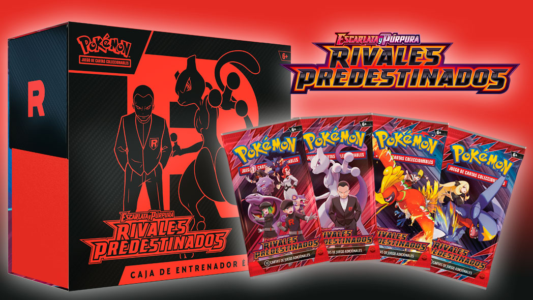 PRE-VENTA Pokémon TCG: RIVALES PREDESTINADOS ETB Elite Trainer Box (ESPAÑOL)