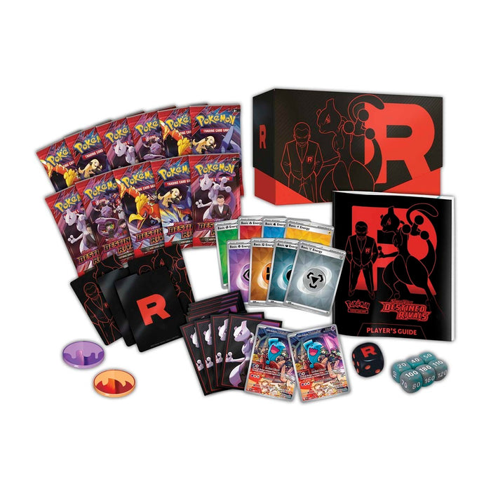 PRE-VENTA Pokémon TCG: RIVALES PREDESTINADOS ETB Elite Trainer Box (ESPAÑOL)