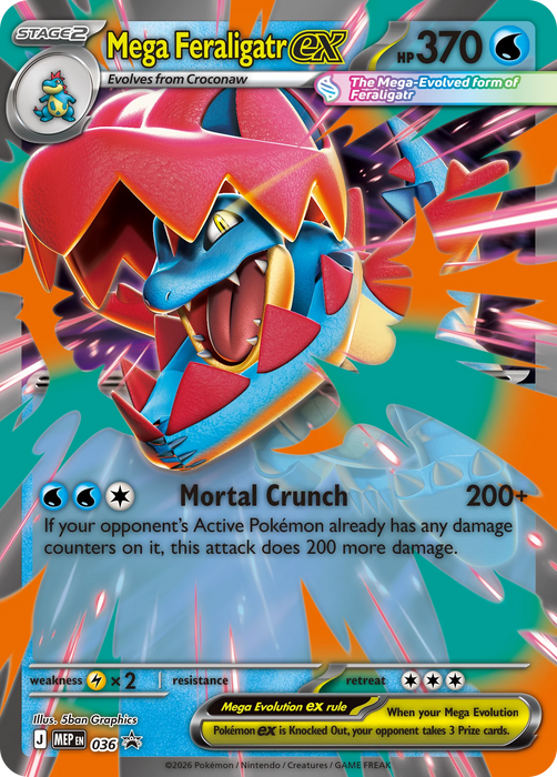 Pókemon TCG: Mega Evolutions 3 ASCENSO HEROICO Mega Box ex Box (ESPAÑOL)
