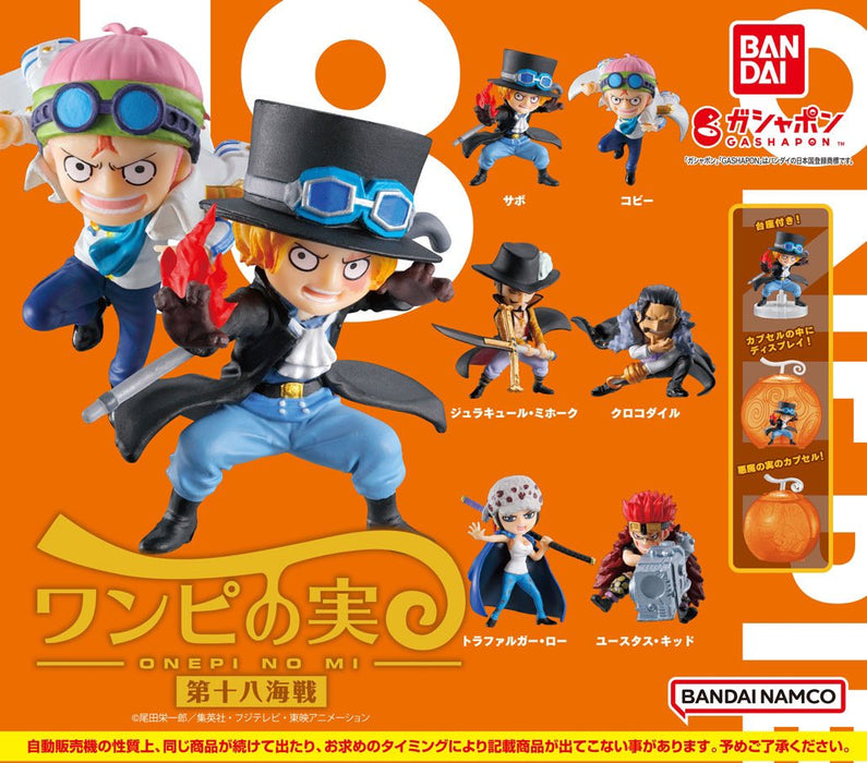 Gashapon One Piece Naranja