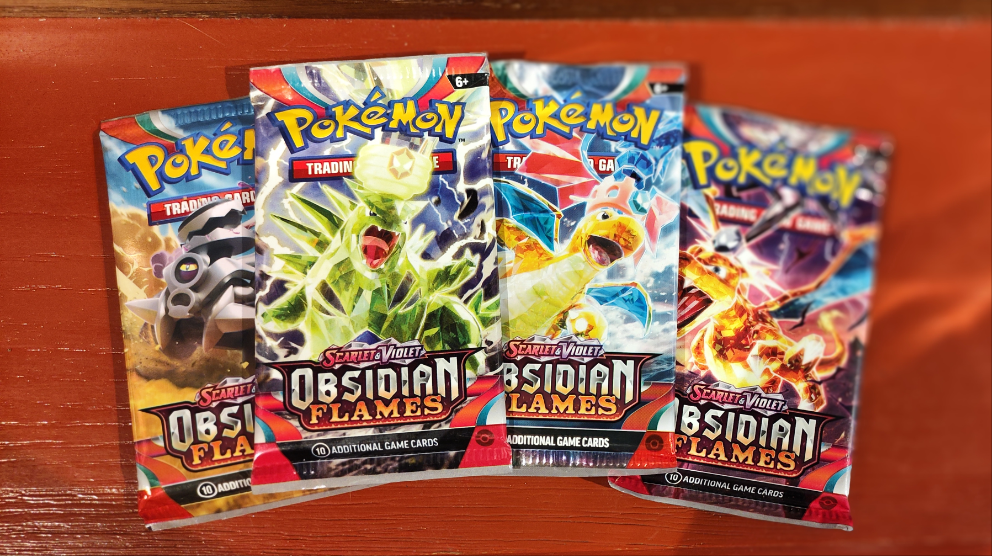 (INGLES) Pókemon TCG Sobre individual (Edición OBSIDIAN FLAMES) (INGLES)